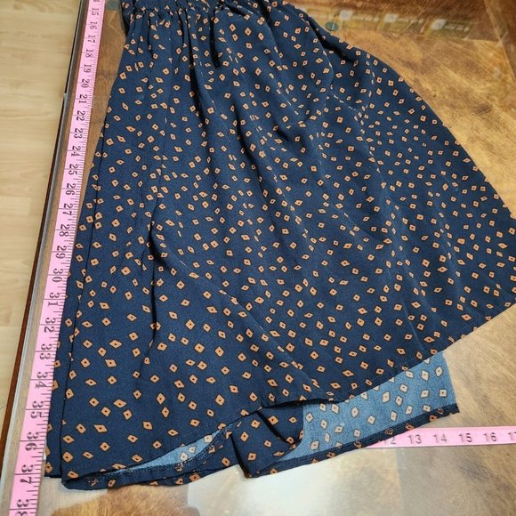 Danny and Nicole Dress Womens 16 Blue Skater A Line Career Work Cap Sleeve - Picture 9 of 10